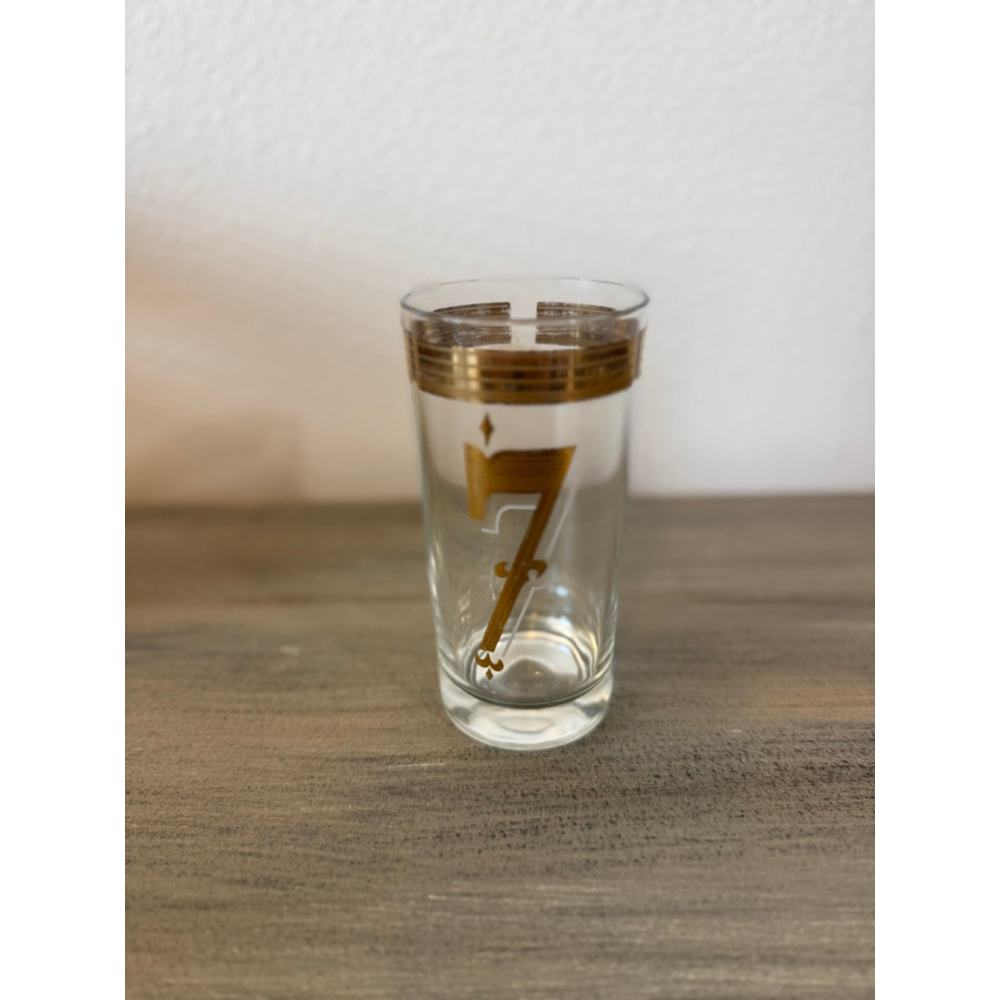 Partial set vintage "Drinks by the Numbers" highball glasses 1, 3, 4, 5, 7, 8 - Picture 14 of 16